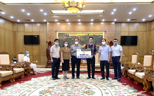 Nhiều doanh nghiệp bất động sản chung tay ủng hộ Bắc Giang, Bắc Ninh chống dịch